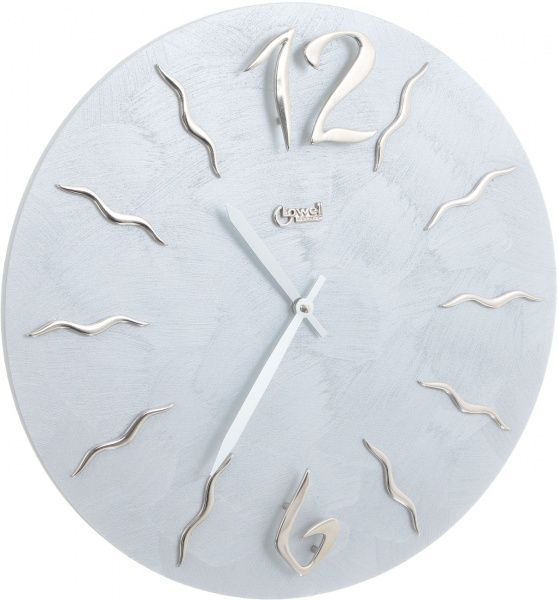 Часы настенные кварцевые silver grey5 11463 Lowell