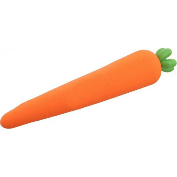 Пенал силиконовый Морковь оранжевый