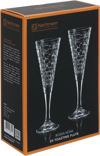 Набір бокалів для шампанського Bocca Nova 200 мл 2 шт. 99527 Nachtmann