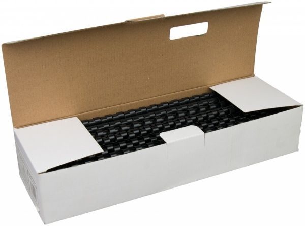 Пружина для брошурування D&A 8 мм чорна 100 шт. 