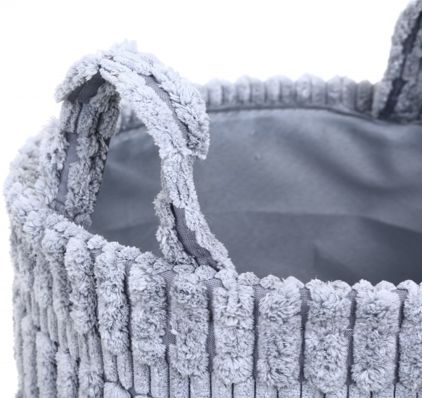 Корзина Velvet М 27х16 см EG92598W серый 