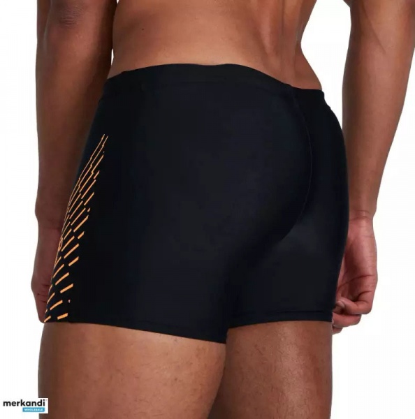 Плавки Speedo MEDLEY LOGO ASHT AM BLACK/ORANGE 8-11354A315 р.42 чорний
