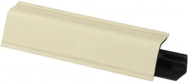 Плінтус U01 4200x1x1 мм бежевий глянець