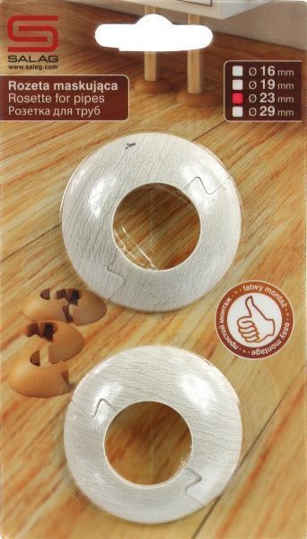 Розетка на труби Salag 87 котаже 23 мм