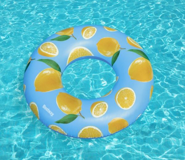Круг надувной Bestway ø119 с запахом лимону (36229)