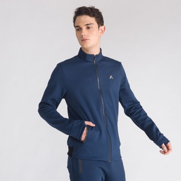 Джемпер Le Coq Sportif TECH FZ SWEAT N1 1910754-LCS р. XL синій