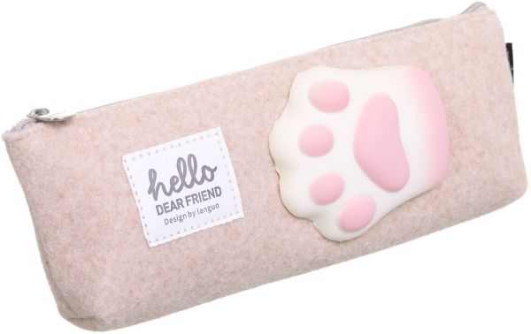 Пенал М'яка лапка бежевий