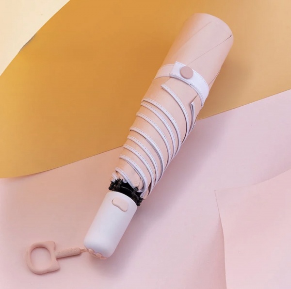 Зонт KRAGO Мяу складной мини полный автомат розовый розовый 