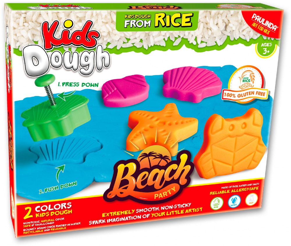 Набір для творчості Paulinda маса для ліплення Kids Dough На пляжі 221001