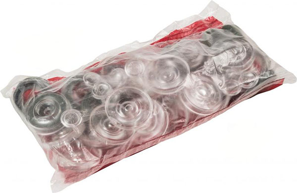 Термошайба универсальная для поликарбоната 25 шт прозрачная