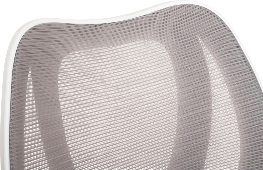 Крісло ігрове Центр Меблів Генрі біло-сірий