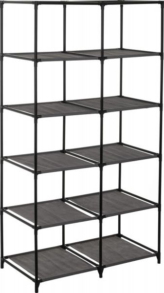 Гардероб текстильный з боковими кишенями SEA 1560х870х460 мм серый 