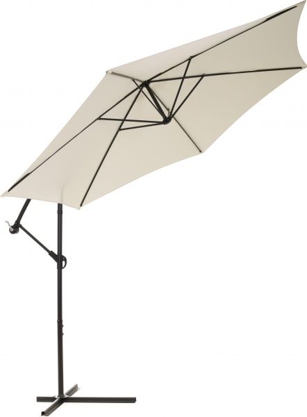 Парасоль садовий Indigo з нахилом білий FNGD-03 3,5 м