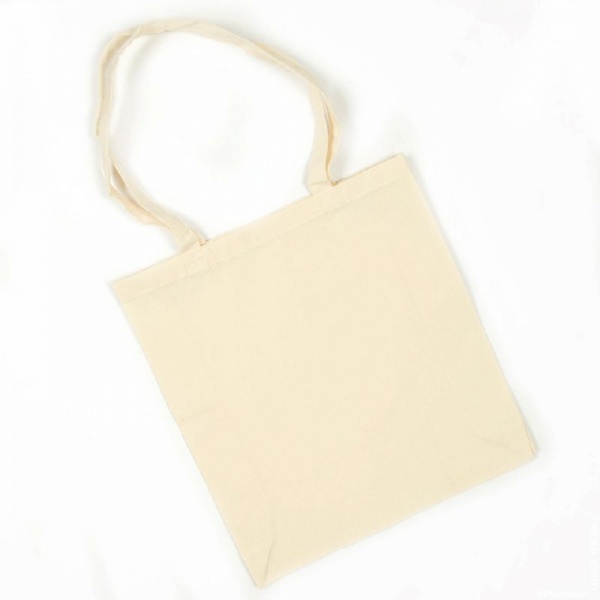 Сумка-шопер ТК-СУМКА бязь беж. 37х10х41см 100% х/юб бежевий 