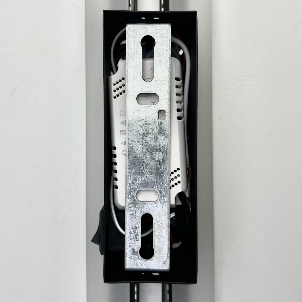 Светильник настенный Luminaria 17 Вт без цоколя черный BLADE 17W L500 BLACK