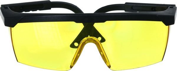 Очки защитные Werk регулируемая дужка, желтые линзы 20012