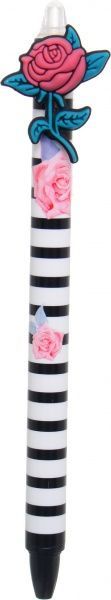 Ручка масляная Роза полосы 