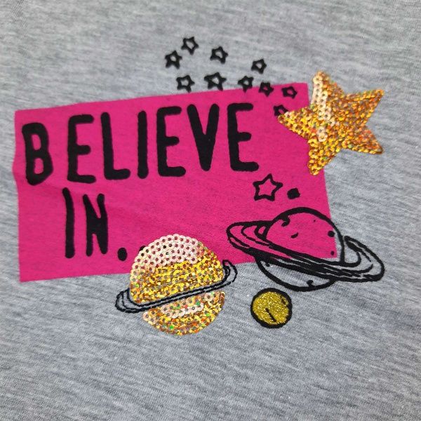 Туніка для дівчинки AKKUZU kids р.92 сірий 9129 