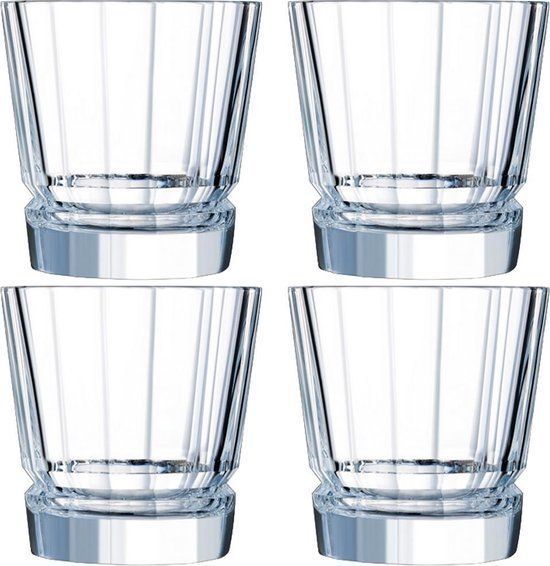 Набор стаканов Macassar N5829 320 мл 4 шт. Cristal Darques 