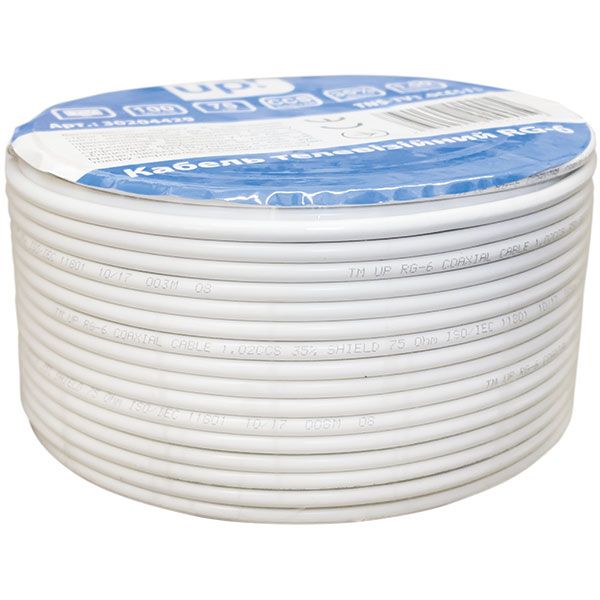 Кабель телевизионный Underprice RG-6 30204428