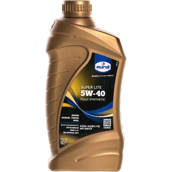 Моторне мастило Eurol SUPER LITE 5W-40 5W-40 1 л