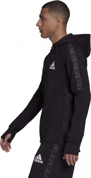 Джемпер Adidas M MT FZ HD GV5302 р. L чорний