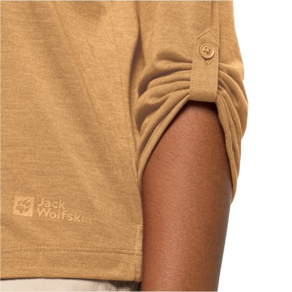 Футболка Jack Wolfskin CORAL COAST 3/4 T W 1806532_3084 р.2XL жовтий