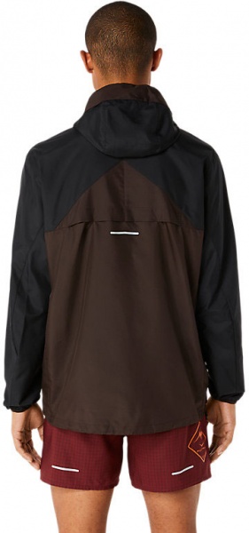 Анорак Asics FUJITRAIL ANORAK 2011C382-600 р.L черный