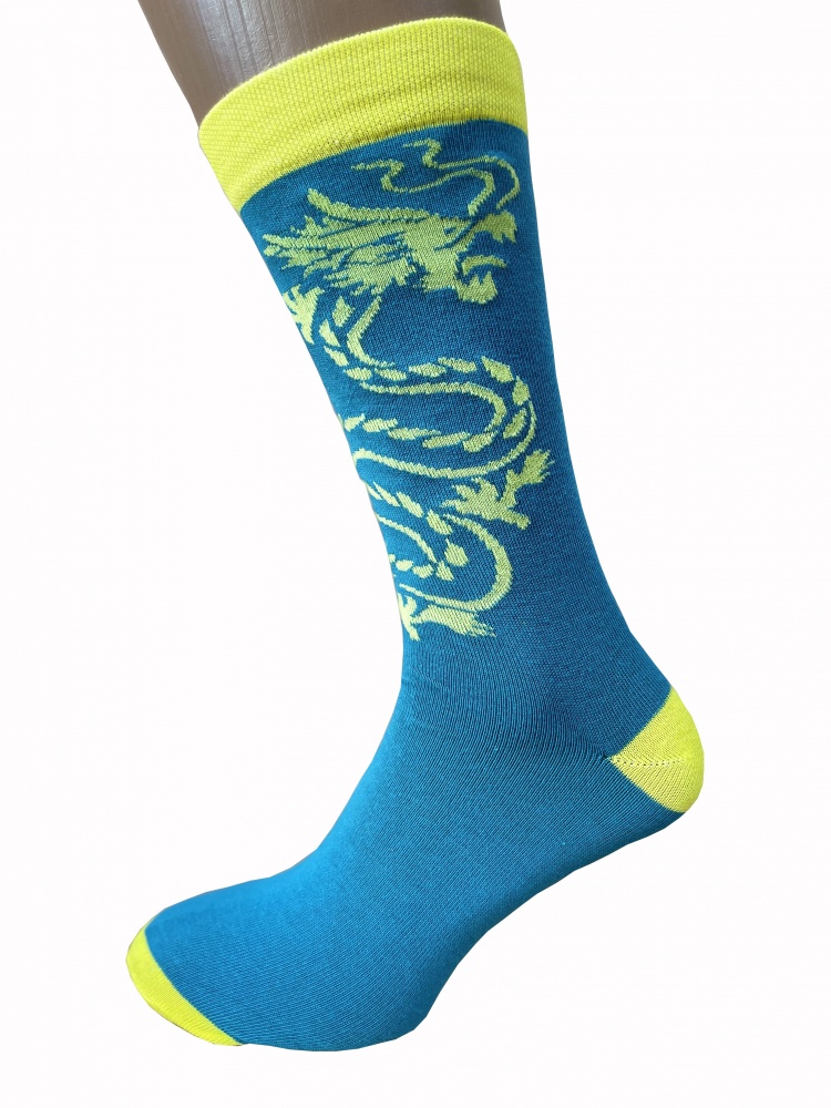 Шкарпетки чоловічі Cool Socks 18313 р.40-42 аквамарин