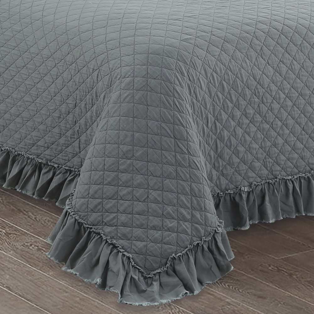 Покрывало Riviera 220x240 см La Nuit серый