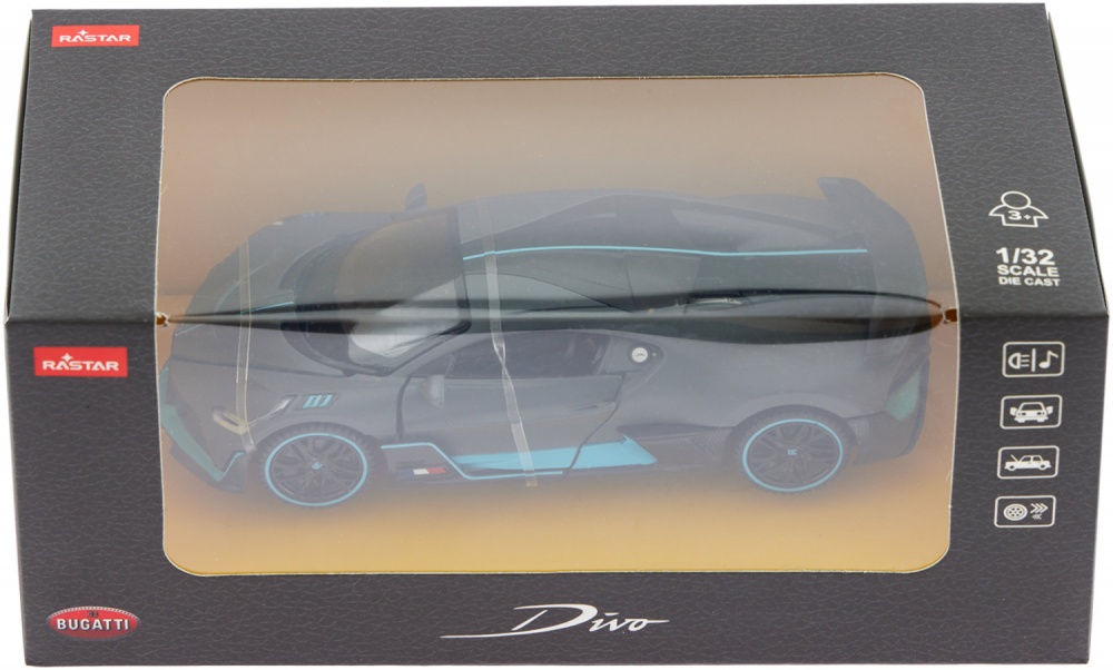 Автомодель Rastar 1:32 Bugatti DIVO 454.00.80