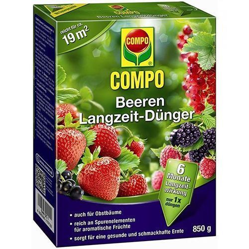 Добриво органічне Compo для ягідних рослин 0,85 кг 1572