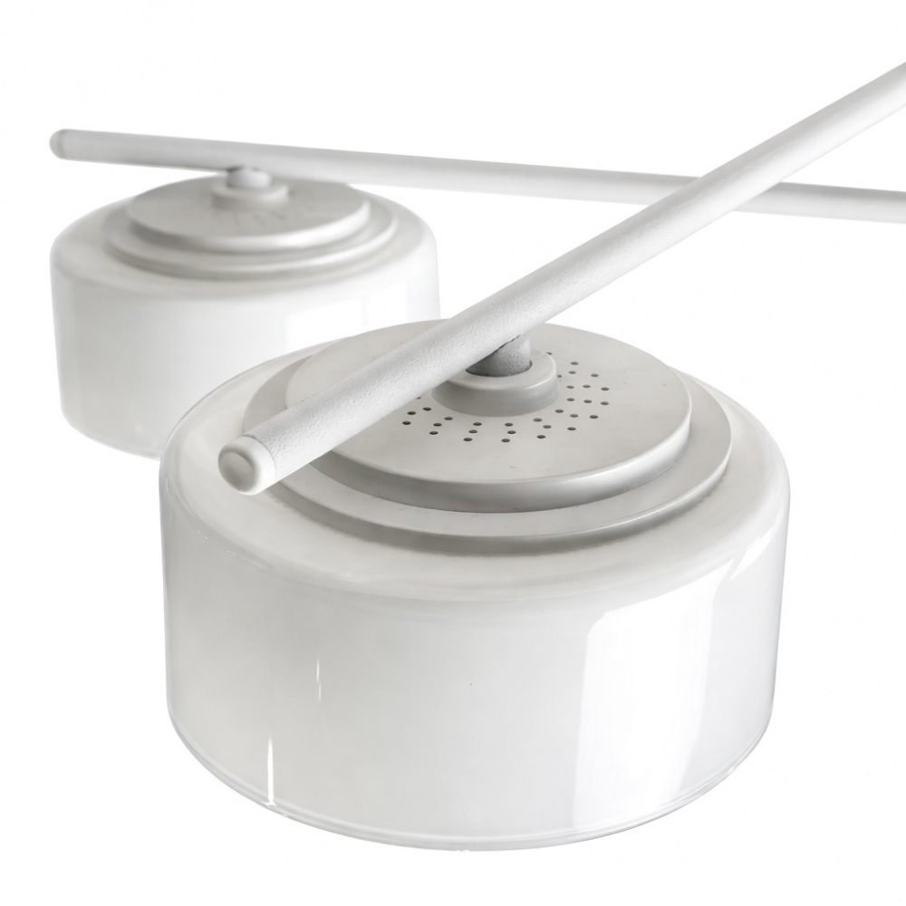 Люстра стельова LIGHT SET DOVIRA 6x12 Вт GX53 білий/димчатий