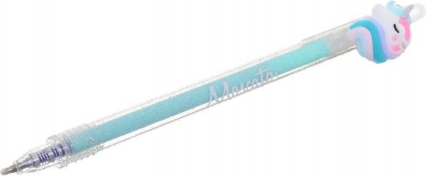 Ручка гелевая пиши-стирай Единорог бирюзовая 