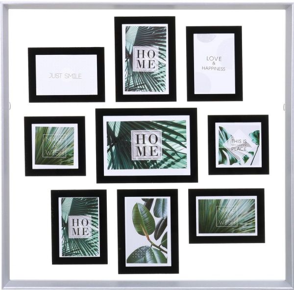 Рамка для фото Koopman коллаж 57х57х3 см черный 