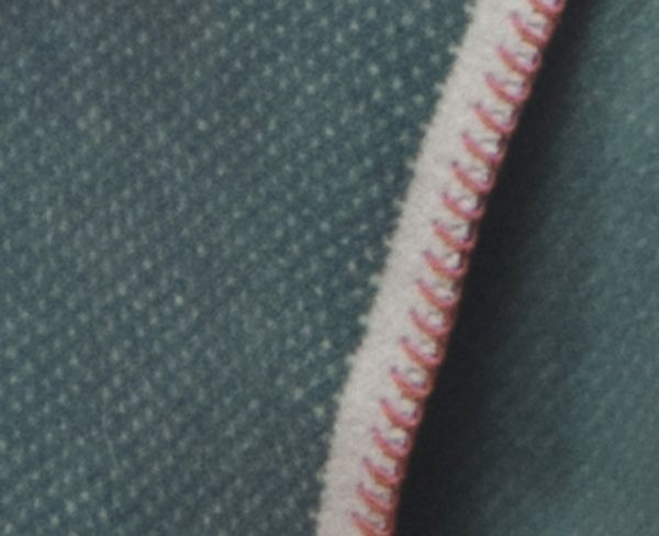 Плед Global petrol 150x200 см зеленый/белый Wohndecke 