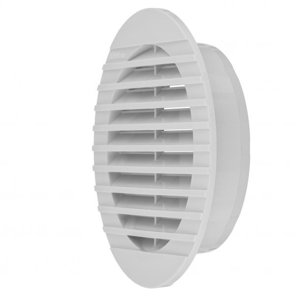 Гратка для вентиляції MiniMax 130 x 120 (2201АР) пластик білий 