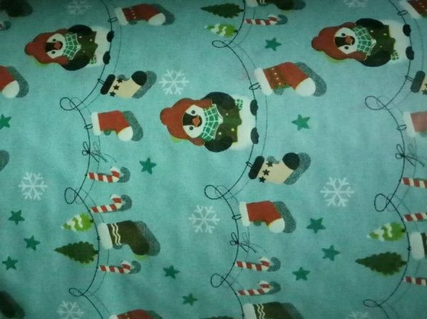 Бумага для упаковки Новогодняя в ассортименте 70x200 см 