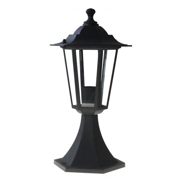 Столбик Ledvance Lantern Classic 360 E27 60 Вт IP44 черный 