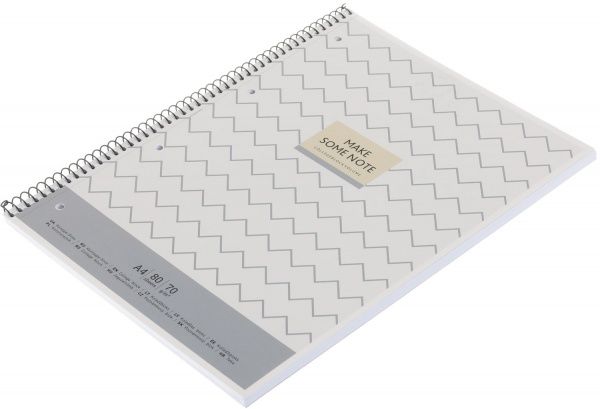 Блокнот А4 80 листов клетка A4-080-6505K Школярик