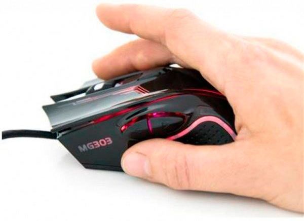Миша 2E Ares MG303 USB black 