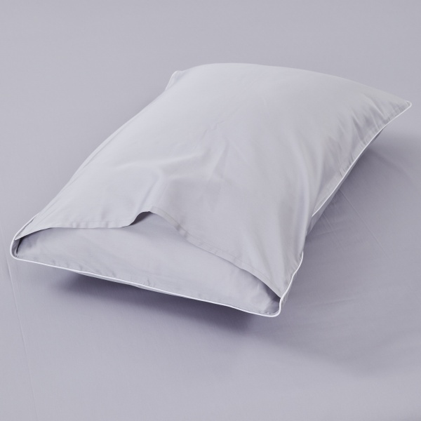 Комплект постільної білизни Solid 2 світло-сірий La Nuit 