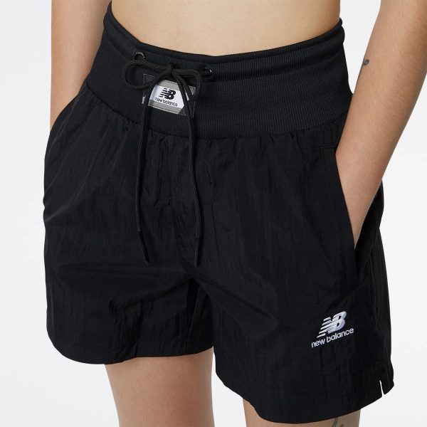 Шорты New Balance WS21500BK р. XS черный