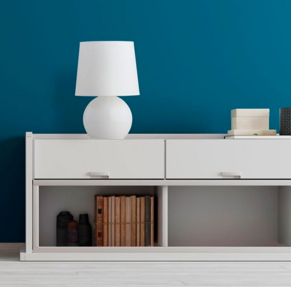 Настільна лампа декоративна TK Lighting Pico 1PL-5158 1x15 Вт E27 білий глянець 