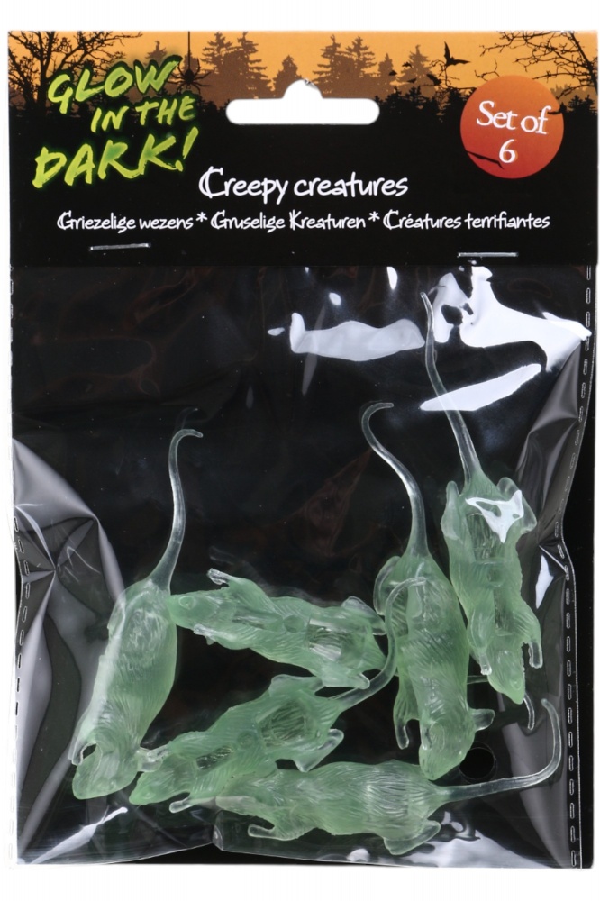 Декор на Хэллоуин Животные 6 шт в ассортименте 491663350