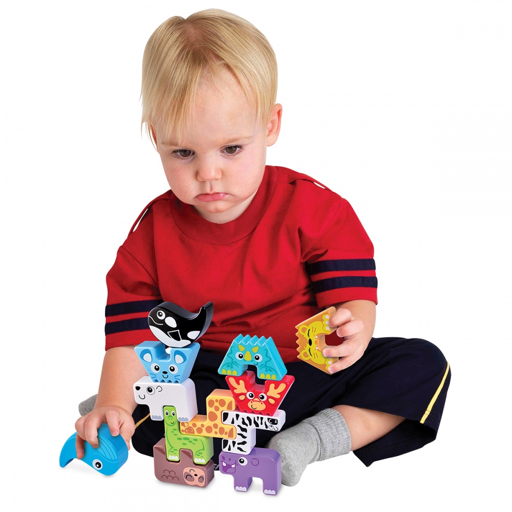 Іграшка розвивальна Kiddi Smart Звірятка-пазлики 4562-KS