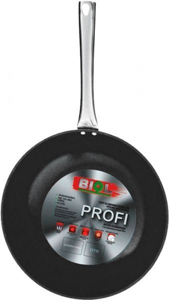 Сковорода wok з антипригарним покриттям 28 см Profi Biol 2818H