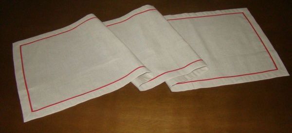 Дорожка с бордюром 652-16/00 40x140 см льняной Эдельвика 