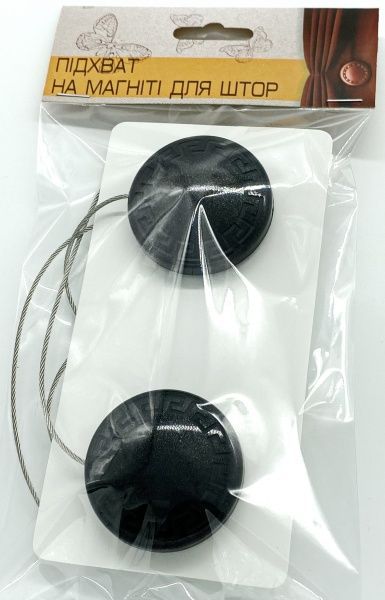 Магнит Афины d50 мм черный Н0008-12а MISLT