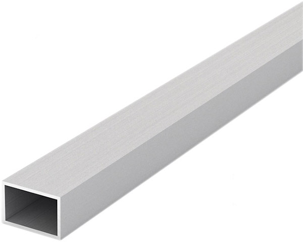 Труба профильная прямоугольная алюминий АЛЮПРО анодированная 30x20x1,5x1000мм